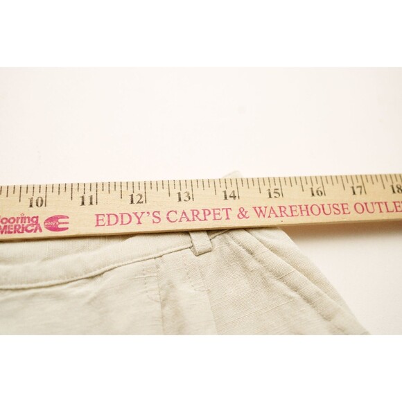 Vintage Collectible Gold by Georgio Sant Angelo womens shorts linen blend 14 - Picture 4 of 6